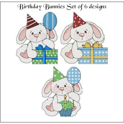 Birthday Bunnie Design Bundle